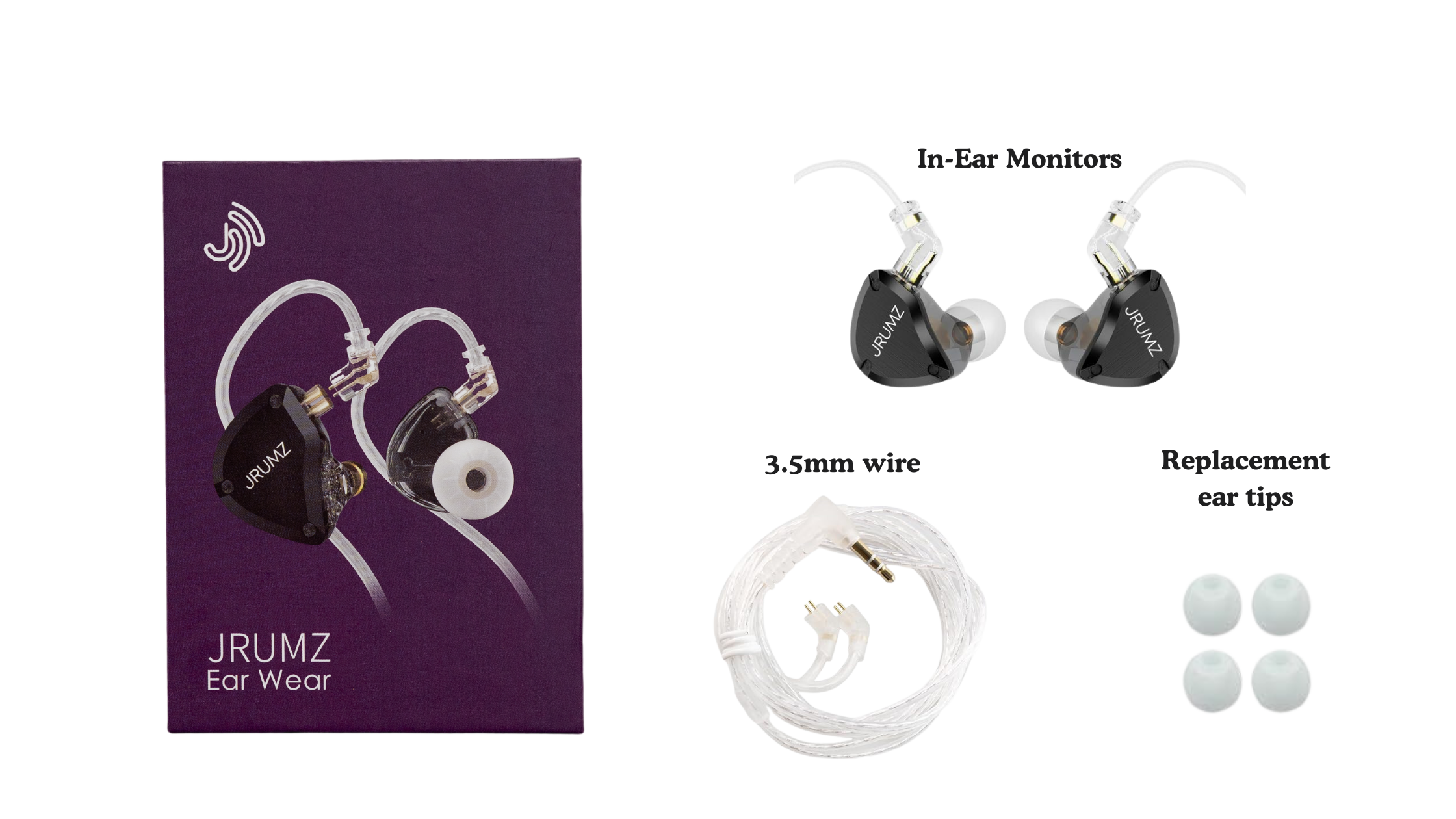 Expression XP01: Wired Earbuds, In-Ear Monitor Headphones