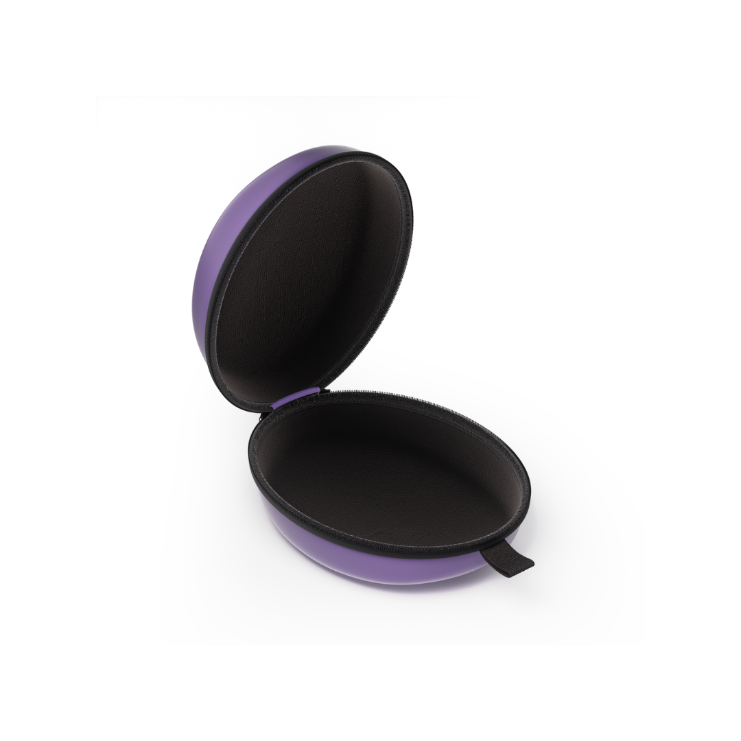 Headphone Travel Case for Headphones, Cables, & Wireless Bluetooth Headphones with Clip