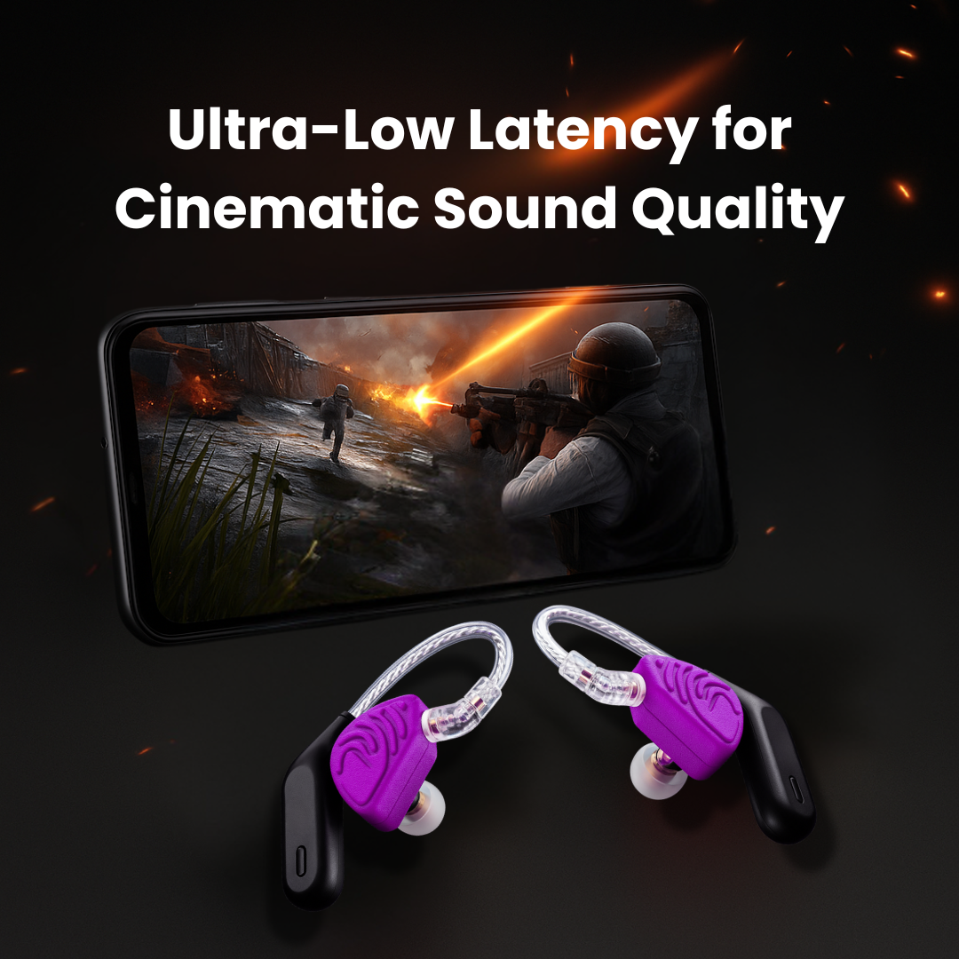 Jrumz XP02 Expression+ Wireless Earphones - Purple