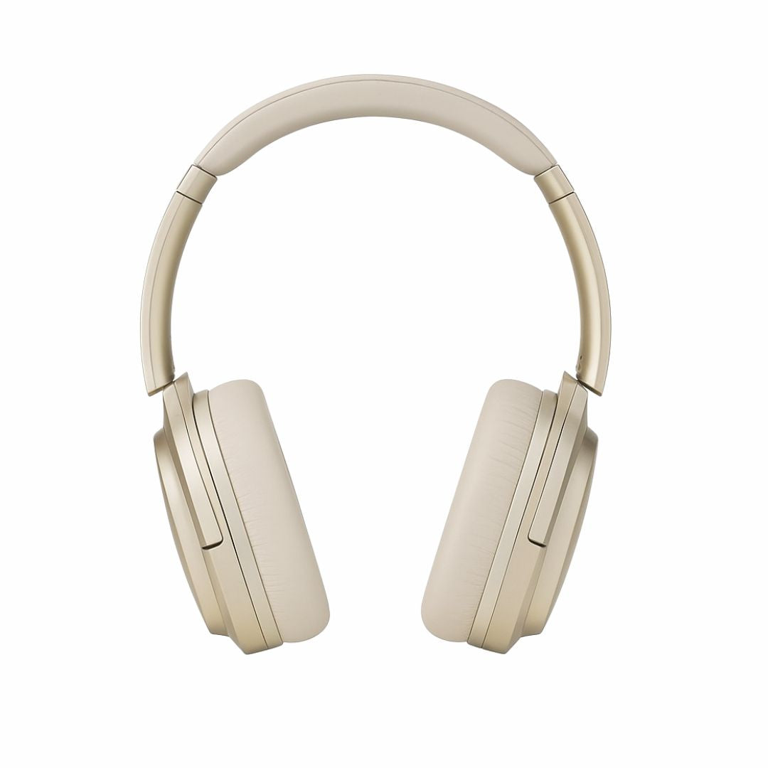 Clarity CL01 Noise Canceling Headphones with Travel Case- Gold