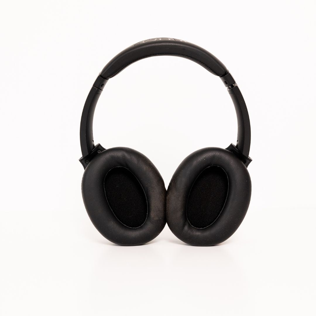 Clarity CL01 Noise Canceling Headphones with Travel Case- Black