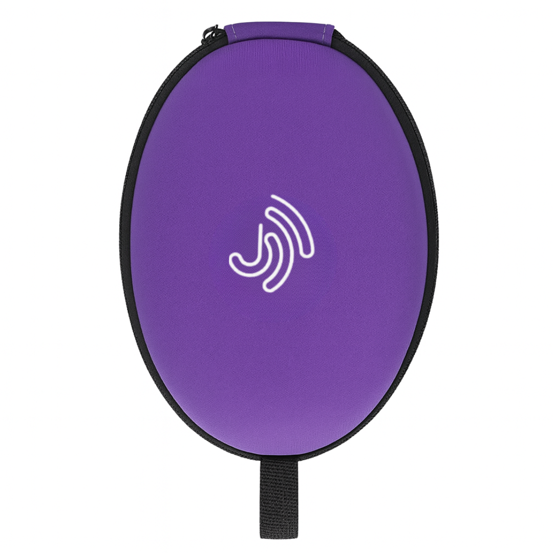Headphone Travel Case for Headphones, Cables, & Wireless Bluetooth Headphones with Clip