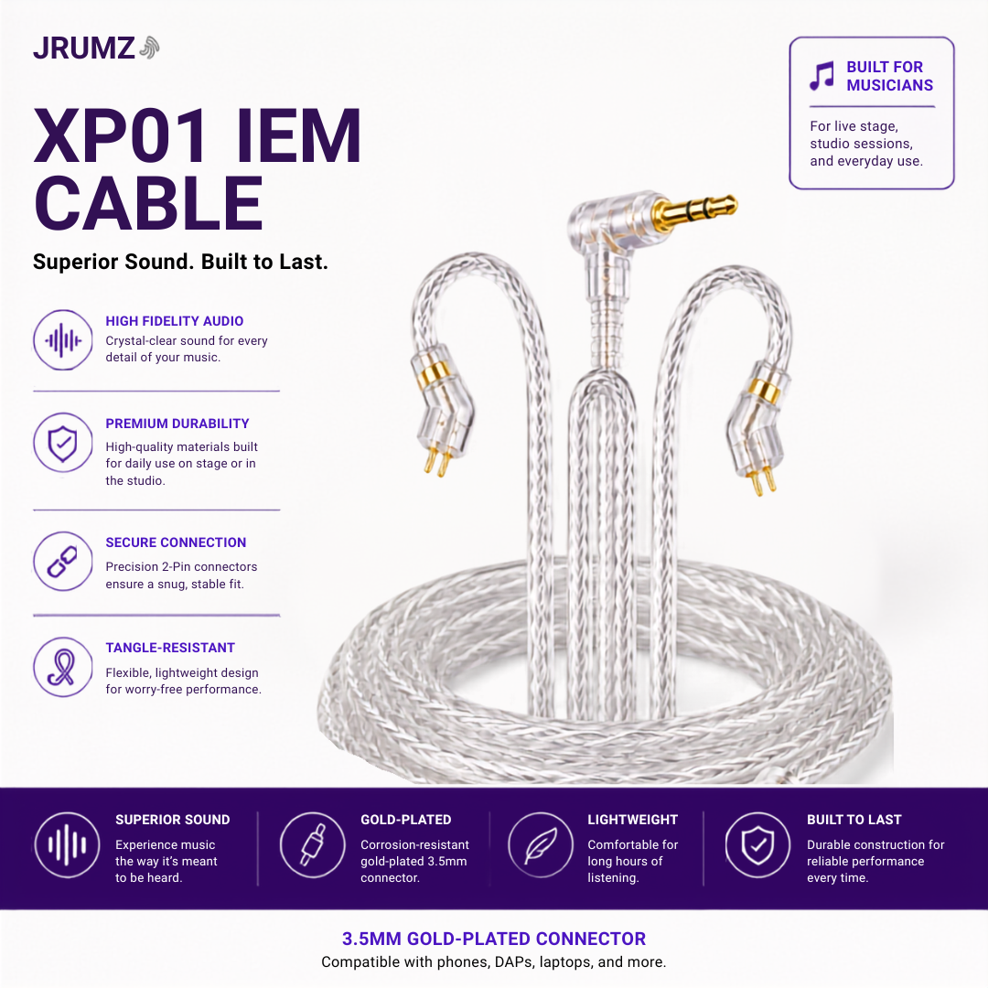 XP IEM Pro Link 3.5mm IEM Cable