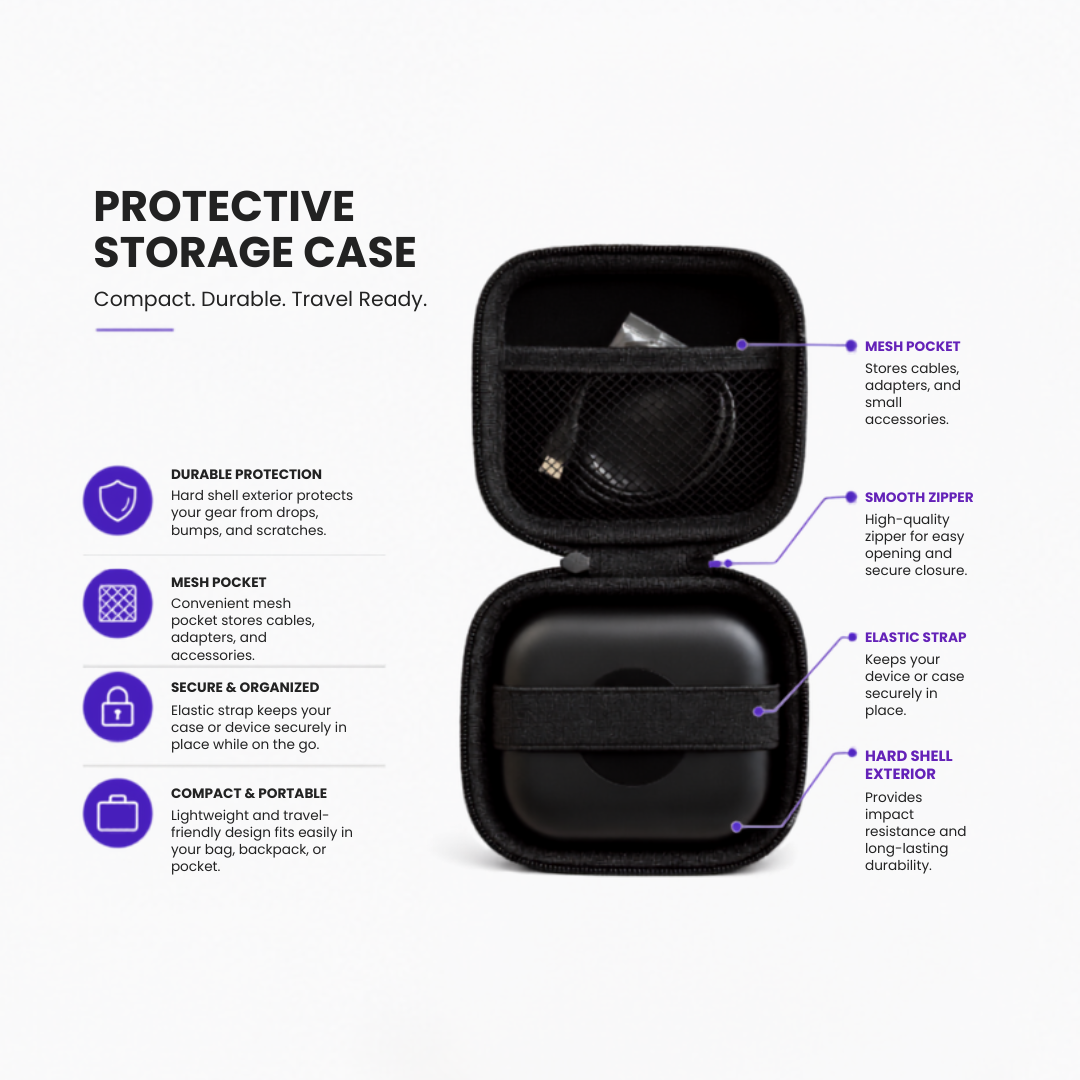 Jrumz XP Earbud Case with Clip