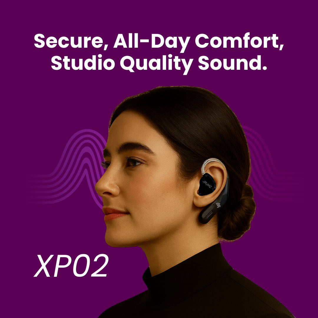 Jrumz XP02 Expression+ Wireless Earphones- Black